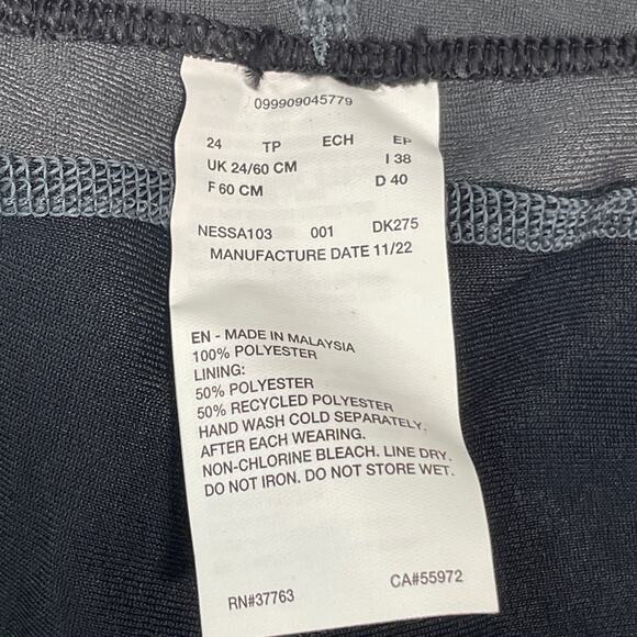 Nike Men's Hydrastrong Vex Colorblock Jammer black/ grey size 24 $58 - Picture 6 of 10